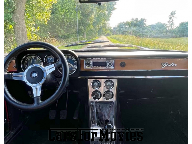 CarsForMovies | Alfa Romeo Giulia  1977 Italien Rot Schwarz Zivilfahrzeug Limousine DE - Hamburg 7858 
